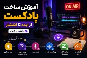 آموزش ساخت پادکست؛ از ایده تا انتشار (راهنمای کامل) 2 learn podcast - استودیو فردا
