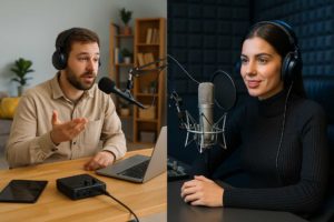 home studio vs professional studio - استودیو فردا