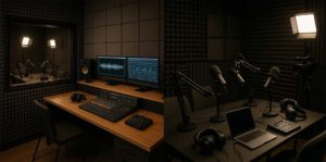 podcast dead room and control room